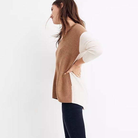 Madewell Sweaters - Madewell | Kimball Pullover Colorblock Sweater